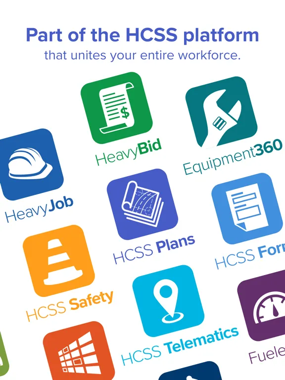 HCSS Plans: Revision control iPad  Screenshots