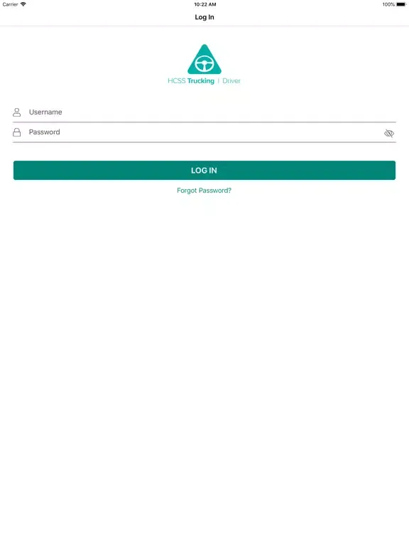 Zrzuty ekranu HCSS Truck Driver: Log loads iPad 