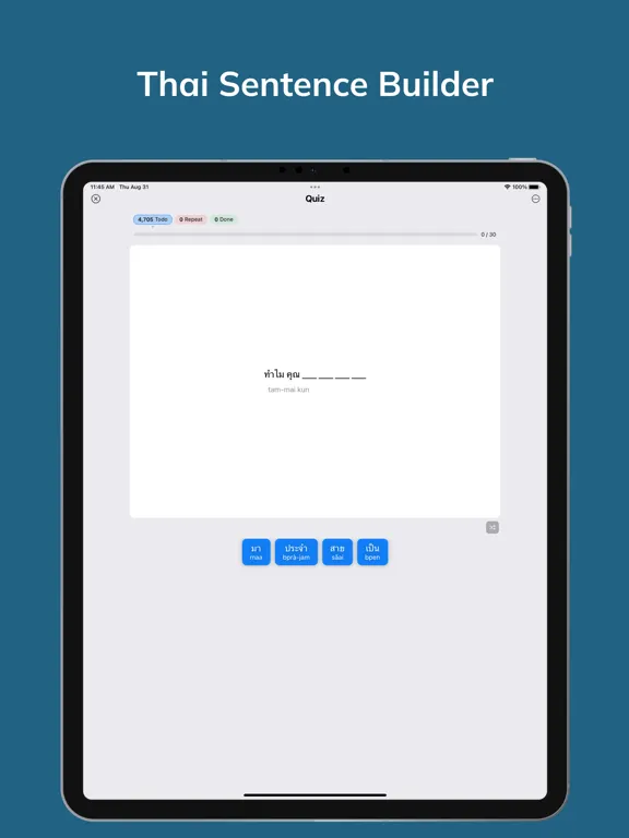 صور Learn Thai Language Easy iPad 