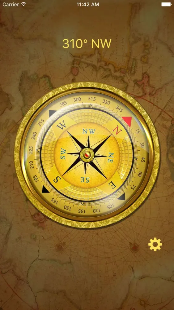 Tangkapan skrin Compass HD Pro