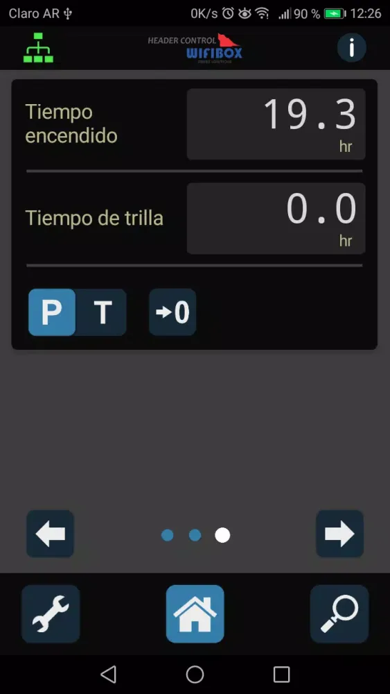 Captures d'écran de HC WiFi Box V6