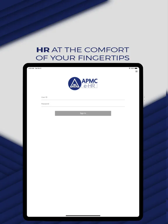 APMC HRA Mobile iPad 应用截图