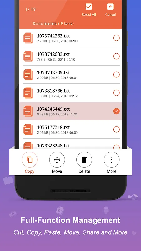 File Manager Screenshots