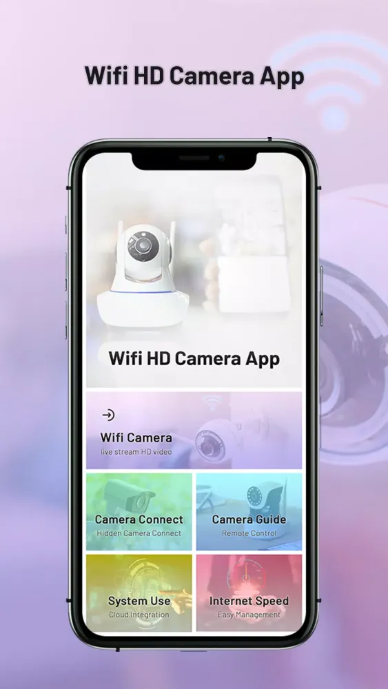 Capturas de tela do Wifi HD Camera App