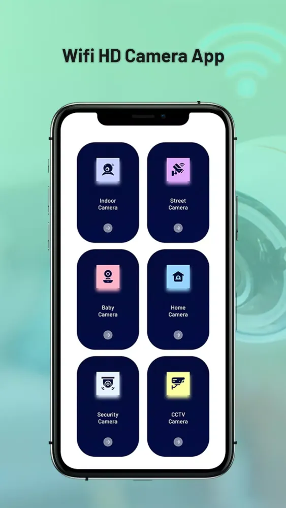Capturas de tela do Wifi HD Camera App