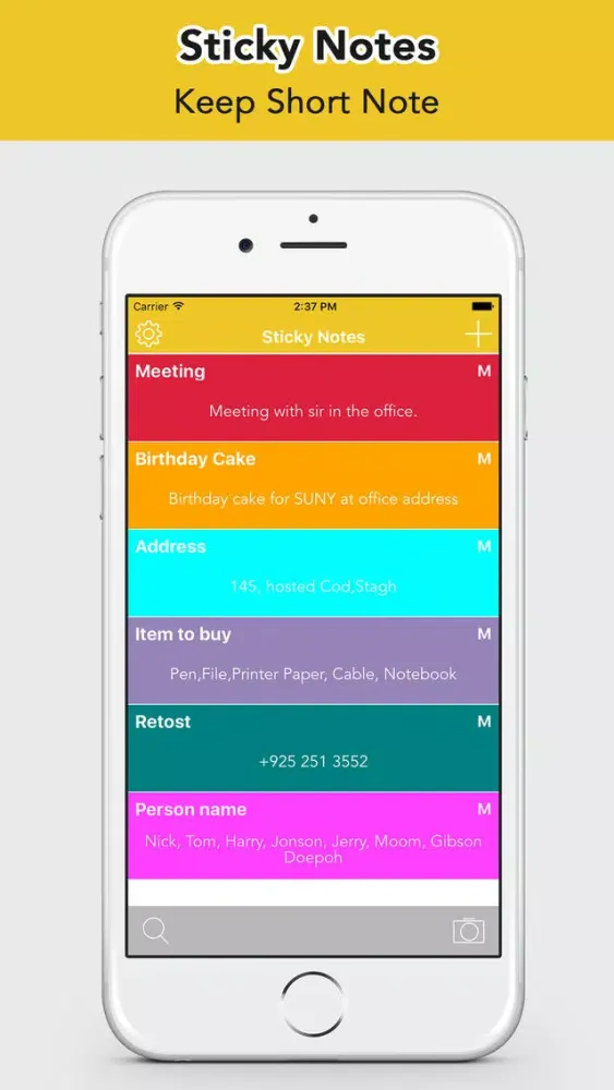 Notes - Notes on Color स्क्रीनशॉट