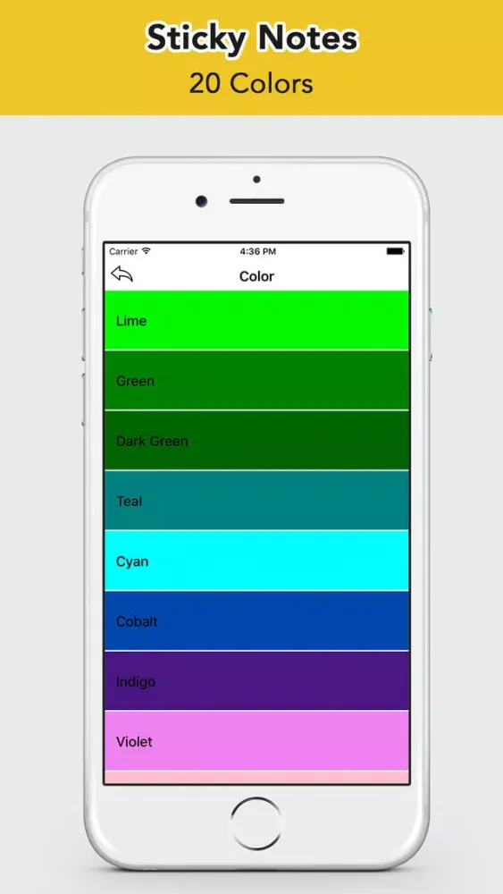 Notes - Notes on Color स्क्रीनशॉट