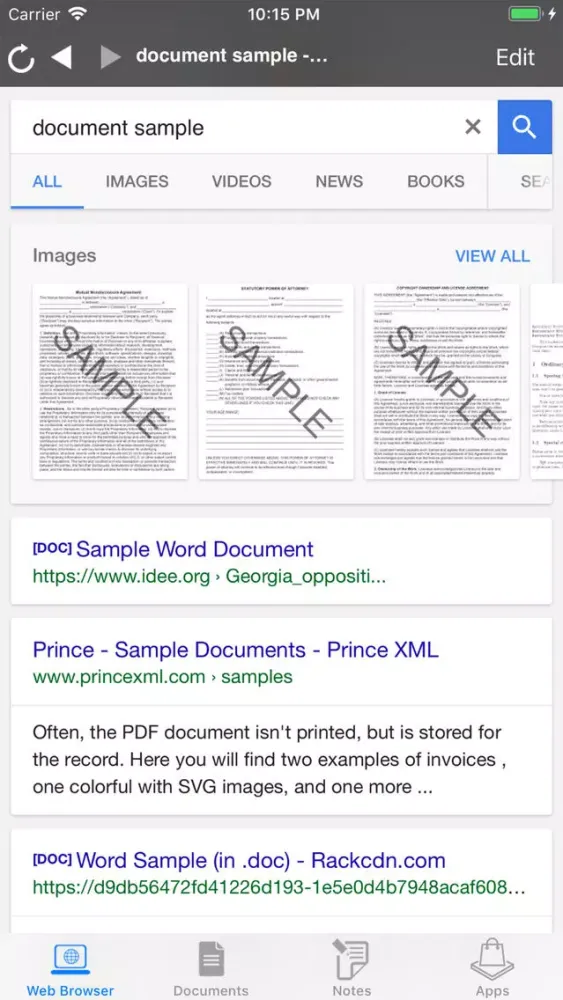 Document Manager by HD应用截图