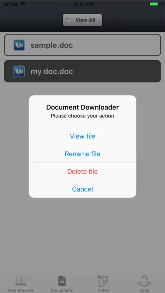 Document Manager by HD应用截图