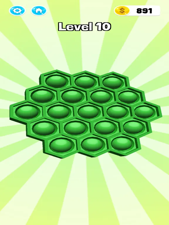 Pop It Game - Relaxing Games iPad  Ekran Görüntüleri