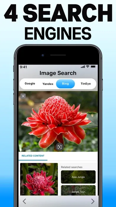 Tangkapan layar Image Search App