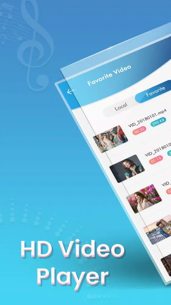 Tangkapan layar Bp Video Player