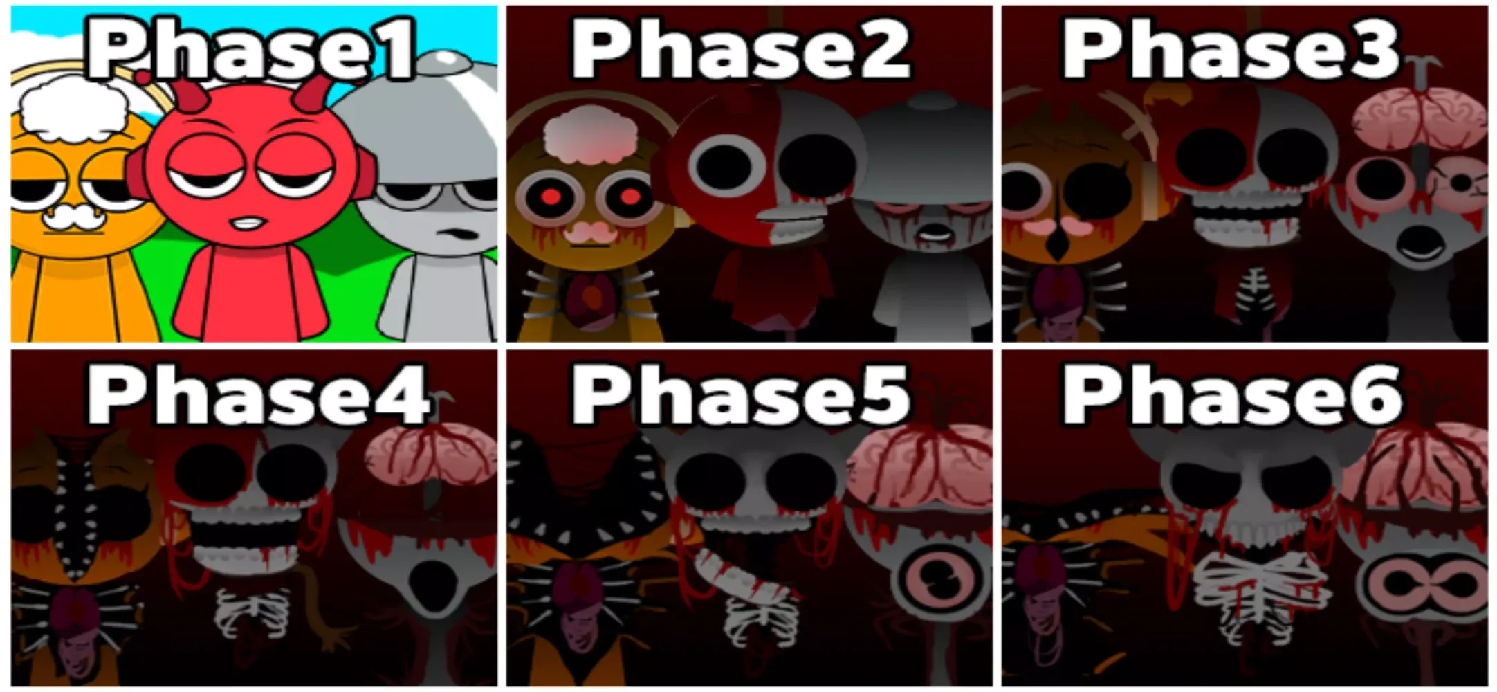 Capturas de tela do All Phase Mods World Horror