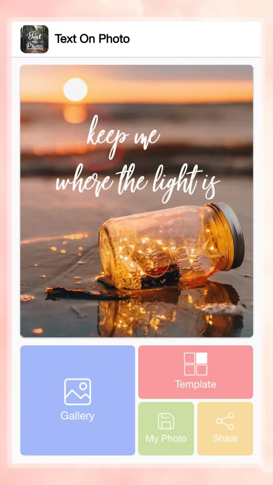 Text on photo应用截图