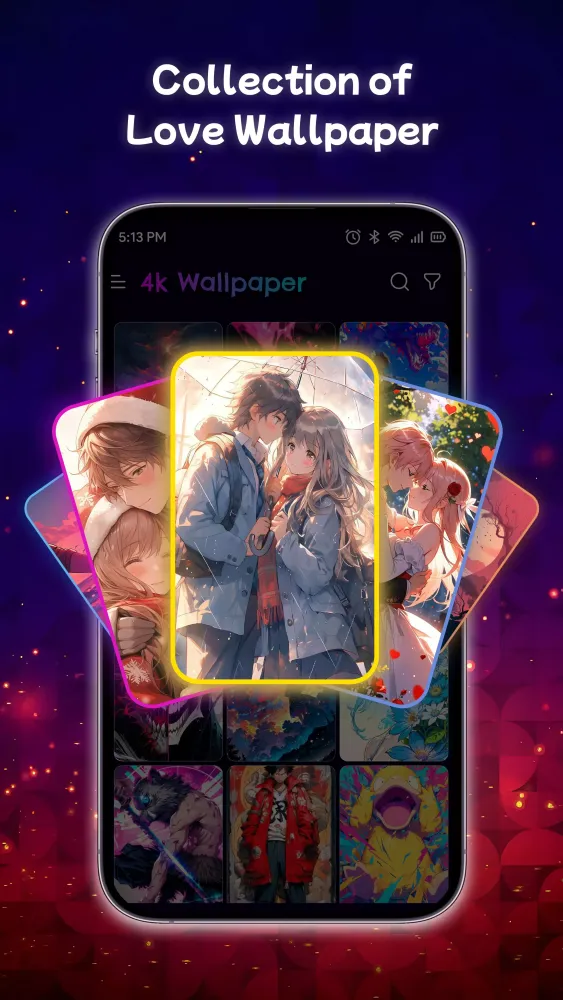 Captures d'écran de Wallpapers 4K - Live Wallpaper