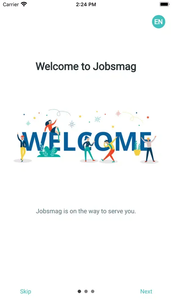 Capturas de pantalla de Jobsmag