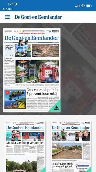 De Gooi- en Eemlander - krant স্ক্রিনশট