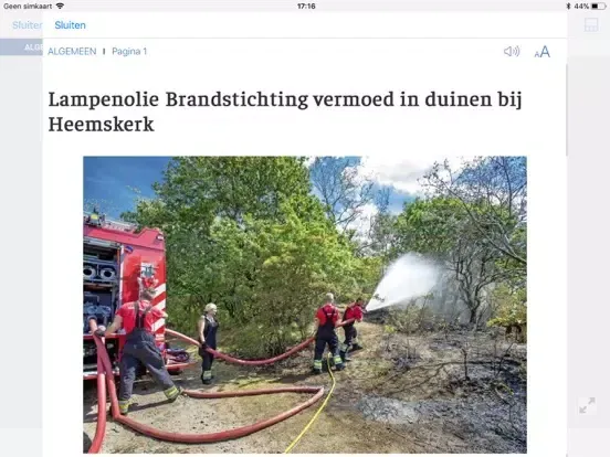 Leidsch Dagblad - krant iPad  स्क्रीनशॉट