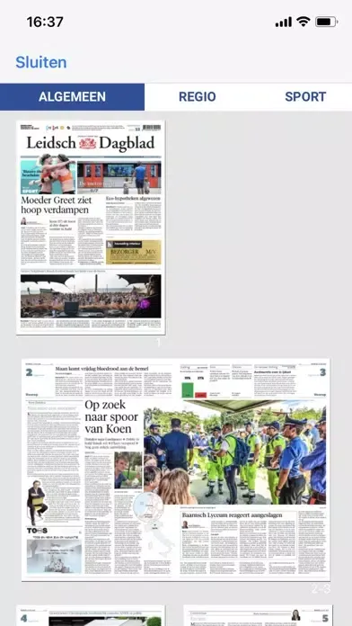 Leidsch Dagblad - krant स्क्रीनशॉट