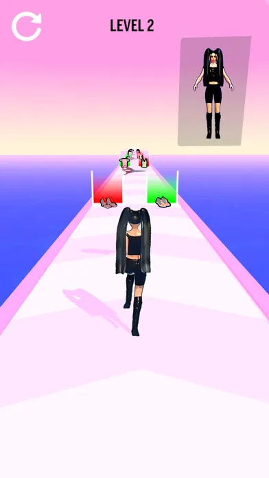Tangkapan skrin Makeover Queen 3D - Twerk Rush