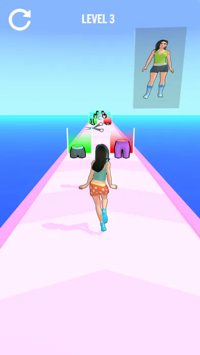 Tangkapan skrin Makeover Queen 3D - Twerk Rush