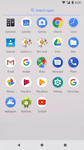 Lean Launcher Screenshots