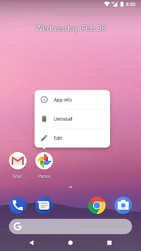 Lean Launcher Screenshots