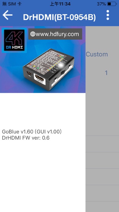 4K DrHDMI Total Control Ekran Görüntüleri