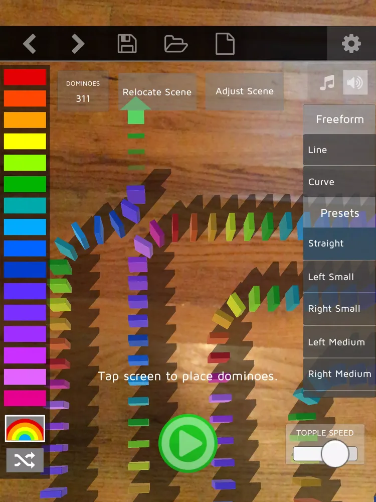 AR Dominoes Screenshots