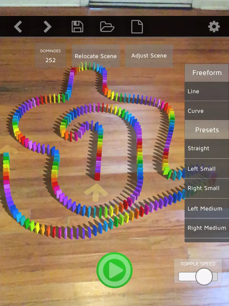 AR Dominoes Screenshots