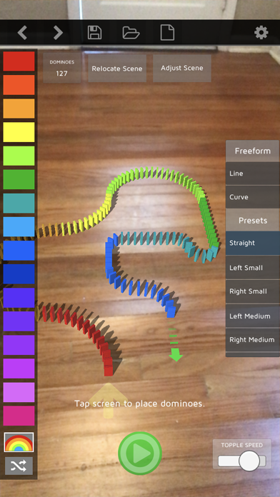 Скриншоты AR Dominoes