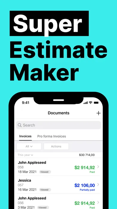 Freebie Estimate Maker App 스크린샷