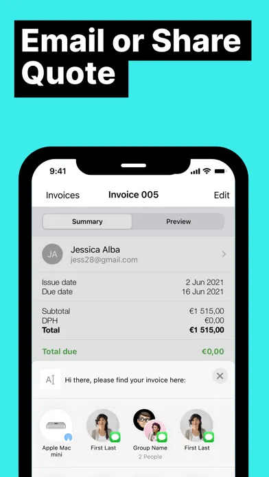 Freebie Estimate Maker App 스크린샷