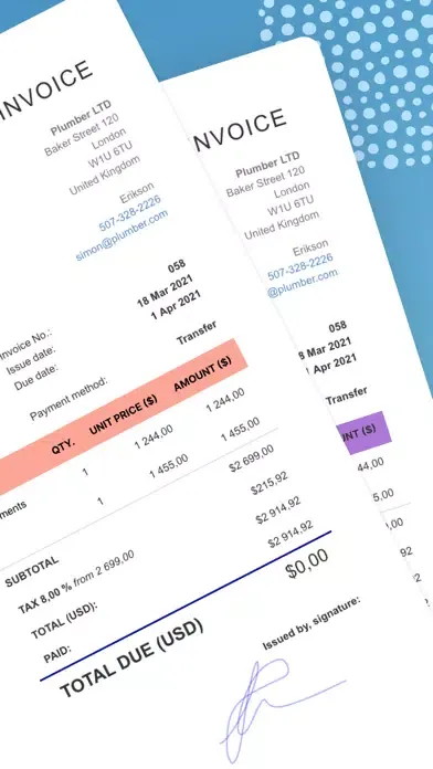 Invoice Star - Invoices Maker应用截图