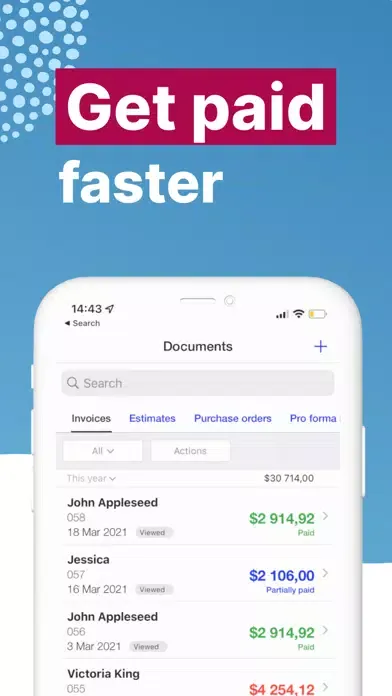 Invoice Star - Invoices Maker应用截图