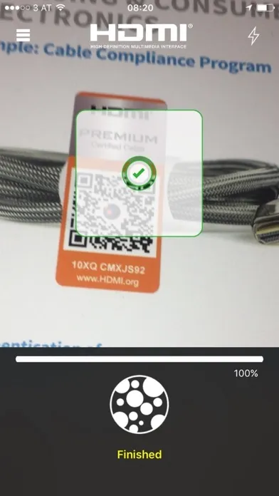 HDMI Cable Certification Screenshots