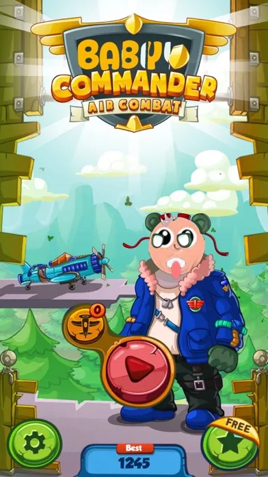 Capturas de tela do Baby Commander - Air War
