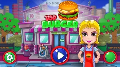 Capturas de tela do Cookings Games Hamburger