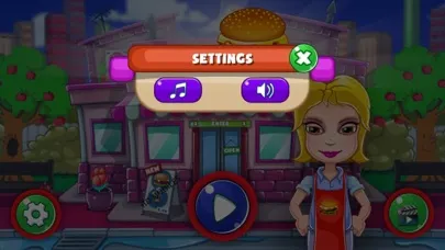 Capturas de tela do Cookings Games Hamburger
