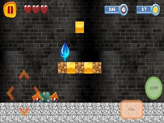 Capturas de pantalla de Fire and Water Adventure iPad 