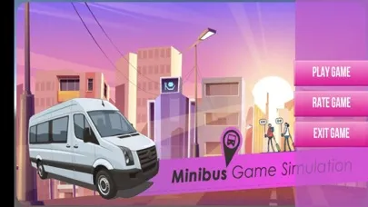 Capturas de tela do Minibus Simulation Game