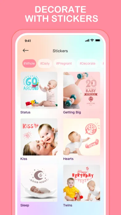 Holababy-Baby Photo Art应用截图