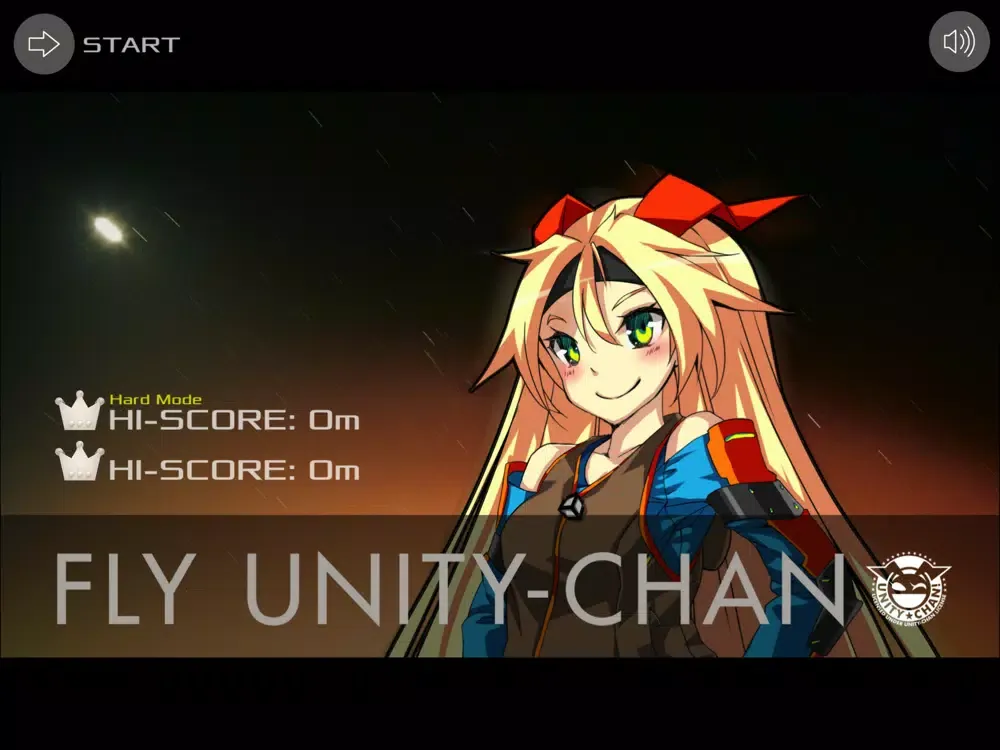 ภาพหน้าจอของ Fly Unity-Chan iPad 