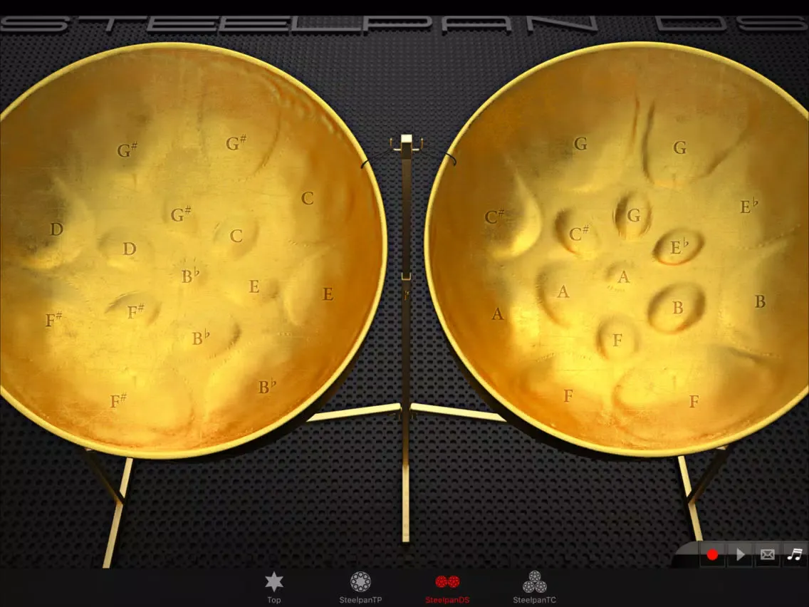 SteelpanSS+ iPad  Screenshots
