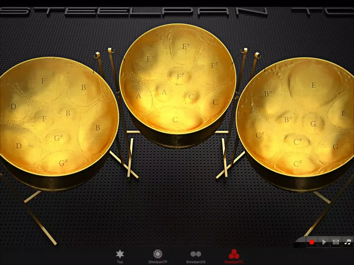 SteelpanSS+ iPad  Screenshots