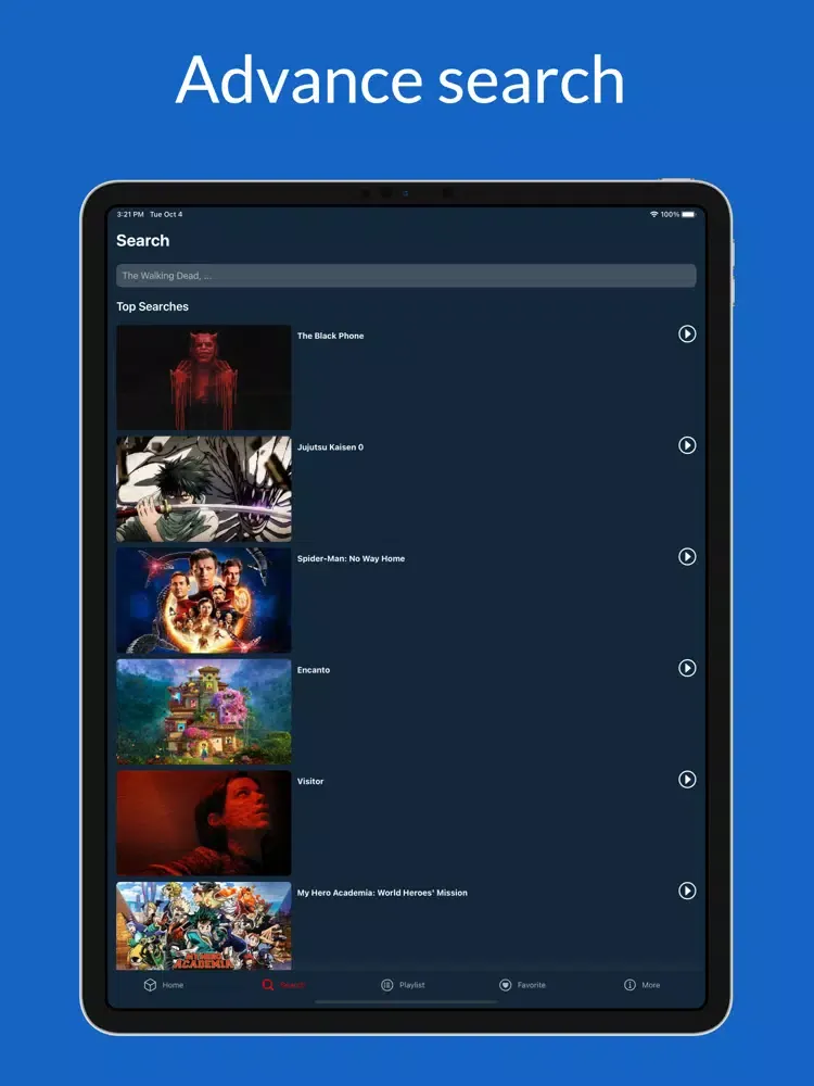 ภาพหน้าจอของ Hdo Hub - Personal Movie Diary iPad 