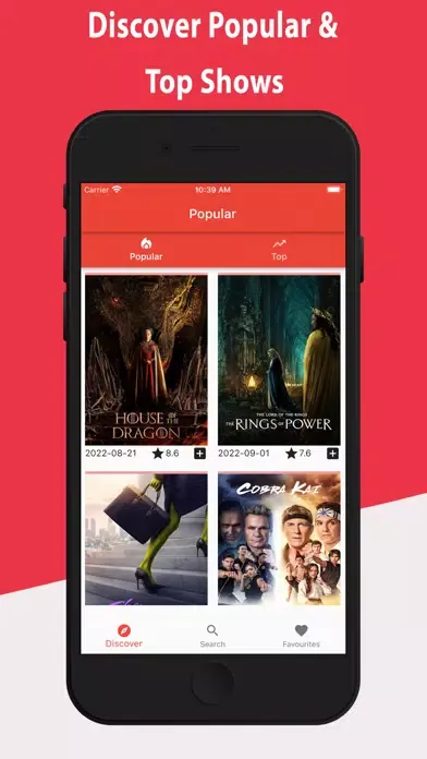Captures d'écran de Hdo Play - Shows tracker