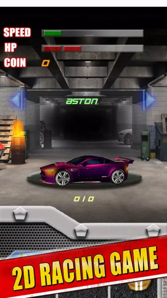 Captures d'écran de Car Speed: Night Stress Racing