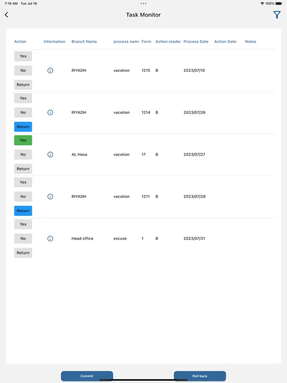 Zrzuty ekranu HDS System iPad 