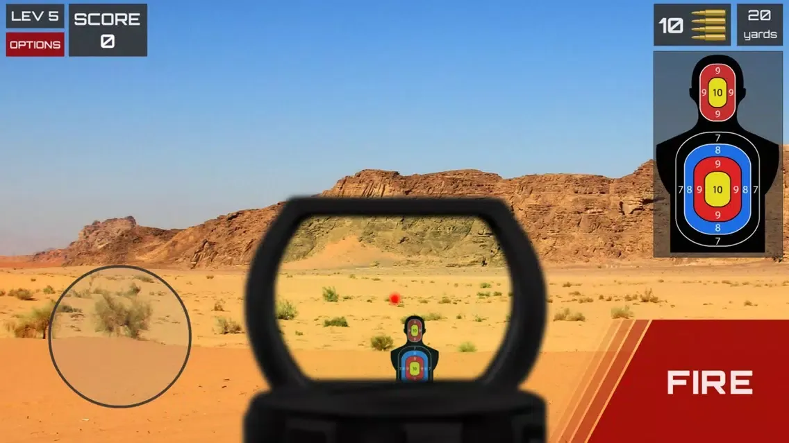 Tangkapan layar Shooting Range: Simulator